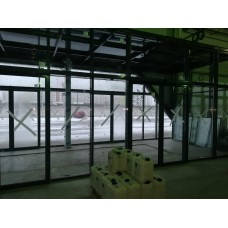 Продажа и Монтаж автоматической двери DORMAKABA Обьект Магазин Петрович .  д. Боброво 4 двери